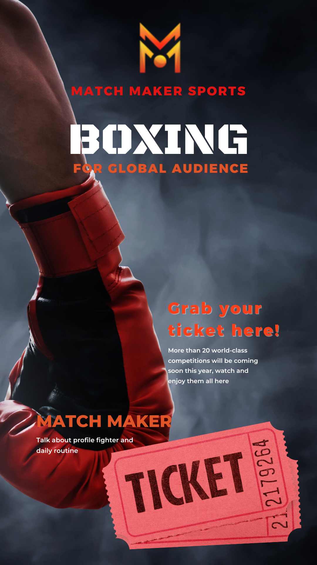 Match Makers Sport – We market and promote boxing for professionals